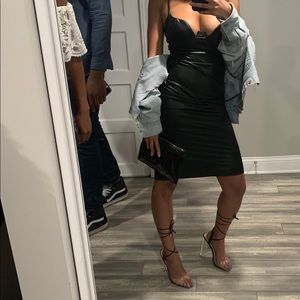 Corset dress by fashion nova